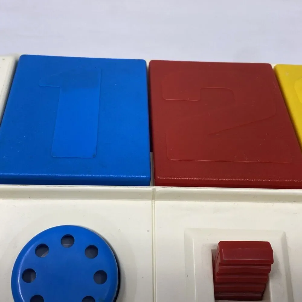 Vintage Disney Busy Poppin' Pals Child Guidance Pop Up Learning Toy 1980’s